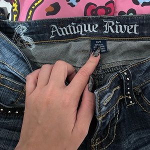 Y2K Antique Rivet jeans